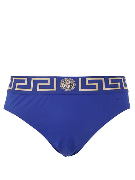 versace swim slip|versace beachwear.